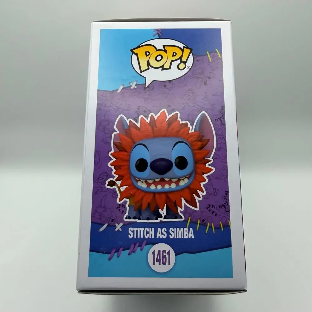 Funko Pop Stitch as Simba #1461 Disney Costume Series - Picture 4 of 6